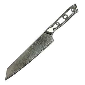 * VG10 Rain Drop Pattern - Bunka Knife Blank - 13.5" OAL 8.25" Cut