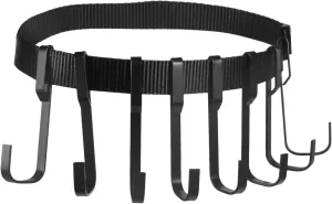 1 Set Tree Stand Strap with Hooks Durable Outdoor Hunting Equipment for Secure Staking and Support for Tree Stands Bow Backpack and Binoculars