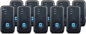 (10 Pack) Spytec GPS Smart Mini GPS Tracker for Vehicles Cars Trucks Loved Ones, Fleets, Hidden Tracker Device for Vehicles with Unlimited US and Worldwide Real-Time Tracking App - USA Made Tech