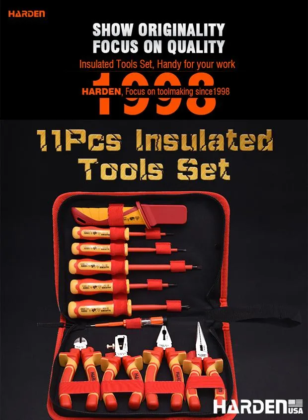 11Pcs Insulated Tools Set