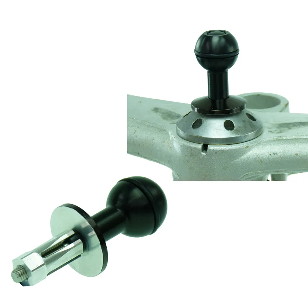12mm Hexagon Stem Motorcycle Mount for TomTom Urban Rider fits Honda Blackbird & Kawasaki (sku 32928)