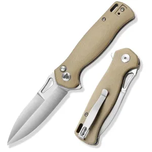 14C28N Blade Knife | G10 Handle | Folding with Clip