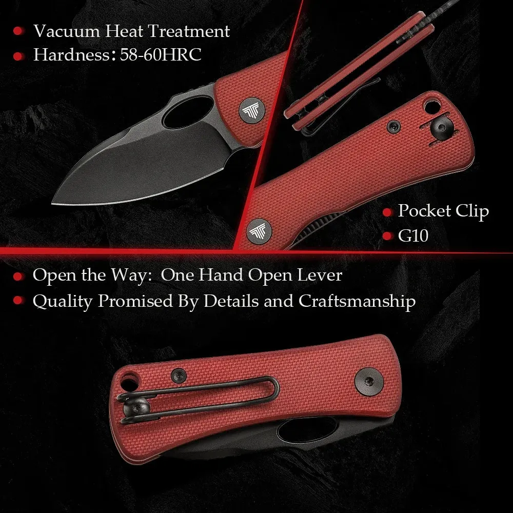 14C28N Steel Knife | G10 Handle | Folding