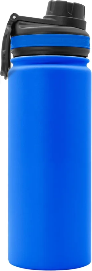 18 oz Vacuum Insulated Sport Bottle | Custom Laser Engraved Options | Stainless Steel, Double-Walled, Wide Mouth