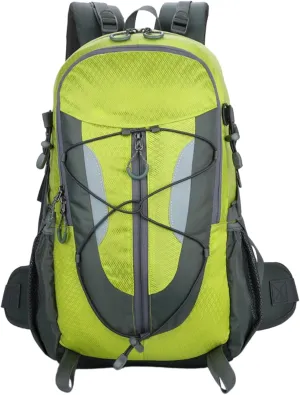 30L Hiking Backpack, Waterproof Outdoor Bag, Travel Camping Men'S And Women'S Sports Backpack (Green)
