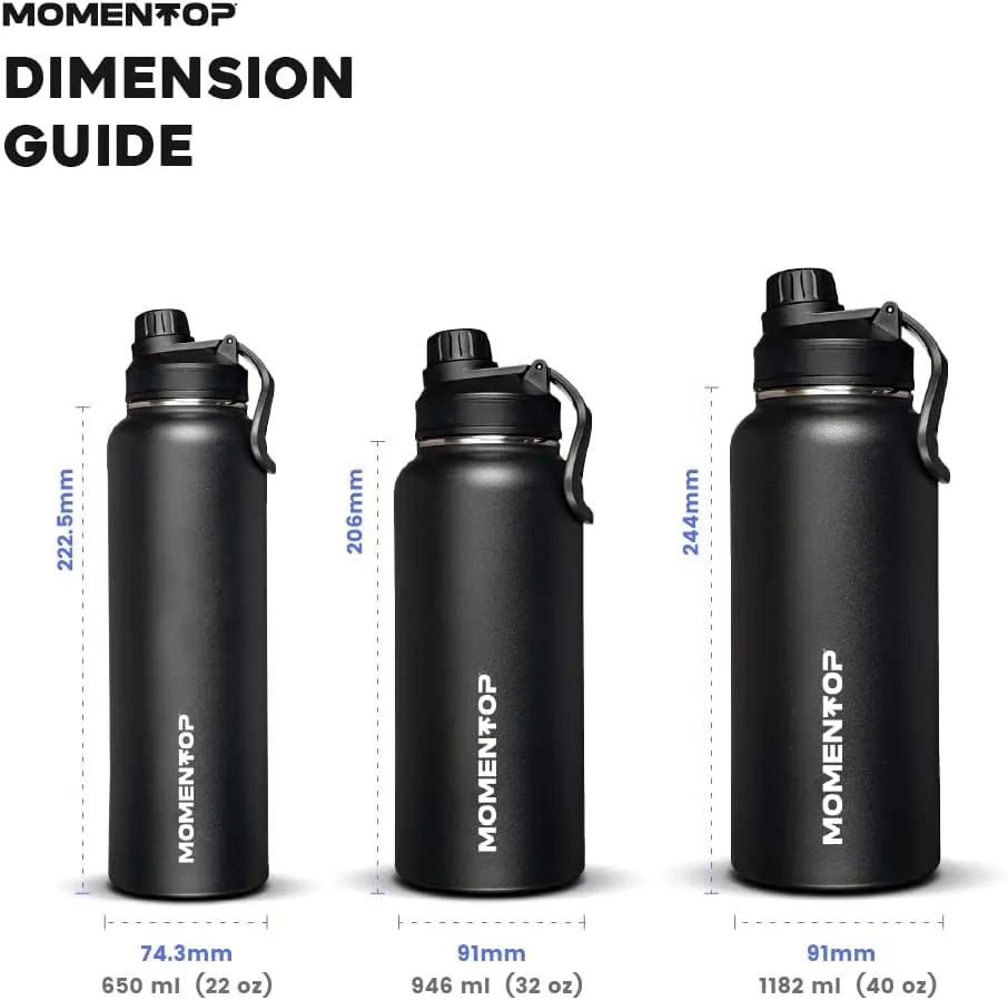 40oz  SPORT BOTTLE MOMENTOP™| INTENSE PURPLE