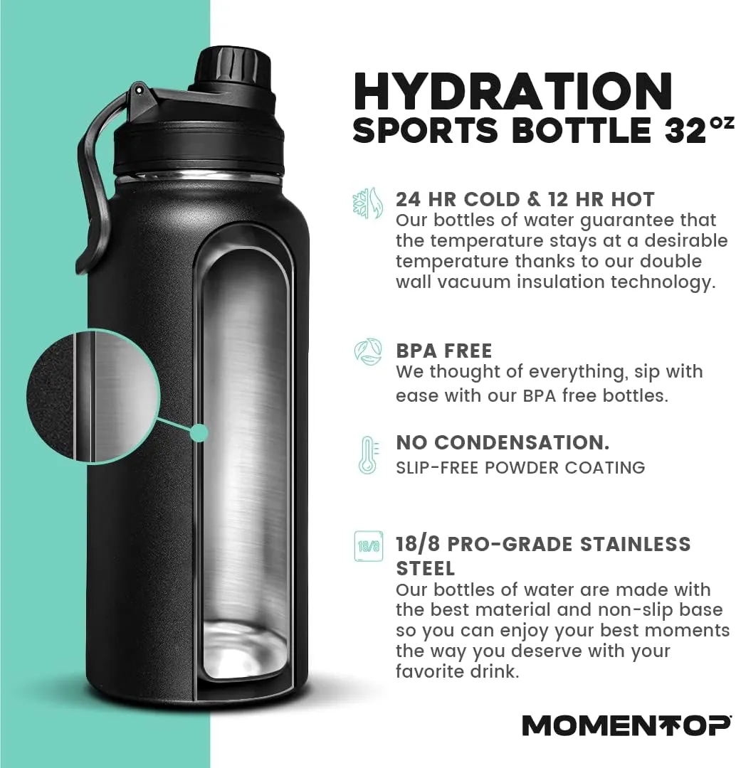 40oz  SPORT BOTTLE MOMENTOP™| INTENSE PURPLE