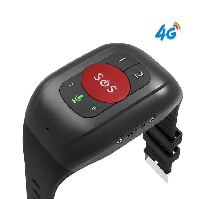 4G GPS Elderly Health Tracker Bracelet