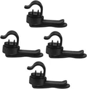 4pcs Hydration Bag Straw Clip Water Tube Clip for Backpack Magnetic Locking Mechanism Outdoor Water Tube Holder for Cycling Hiking