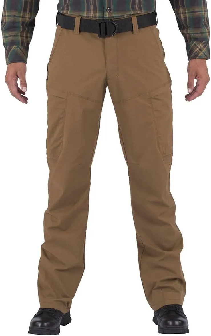5.11 Tactical Men's Apex Pants, Regular Fit, Gusseted, 10 Pockets, Style 74434