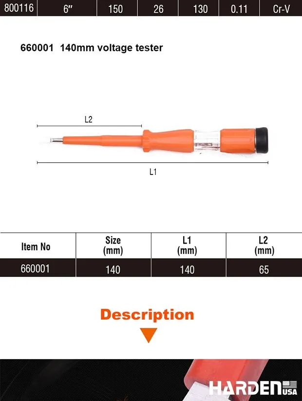 6Pcs Insulated Tools Set