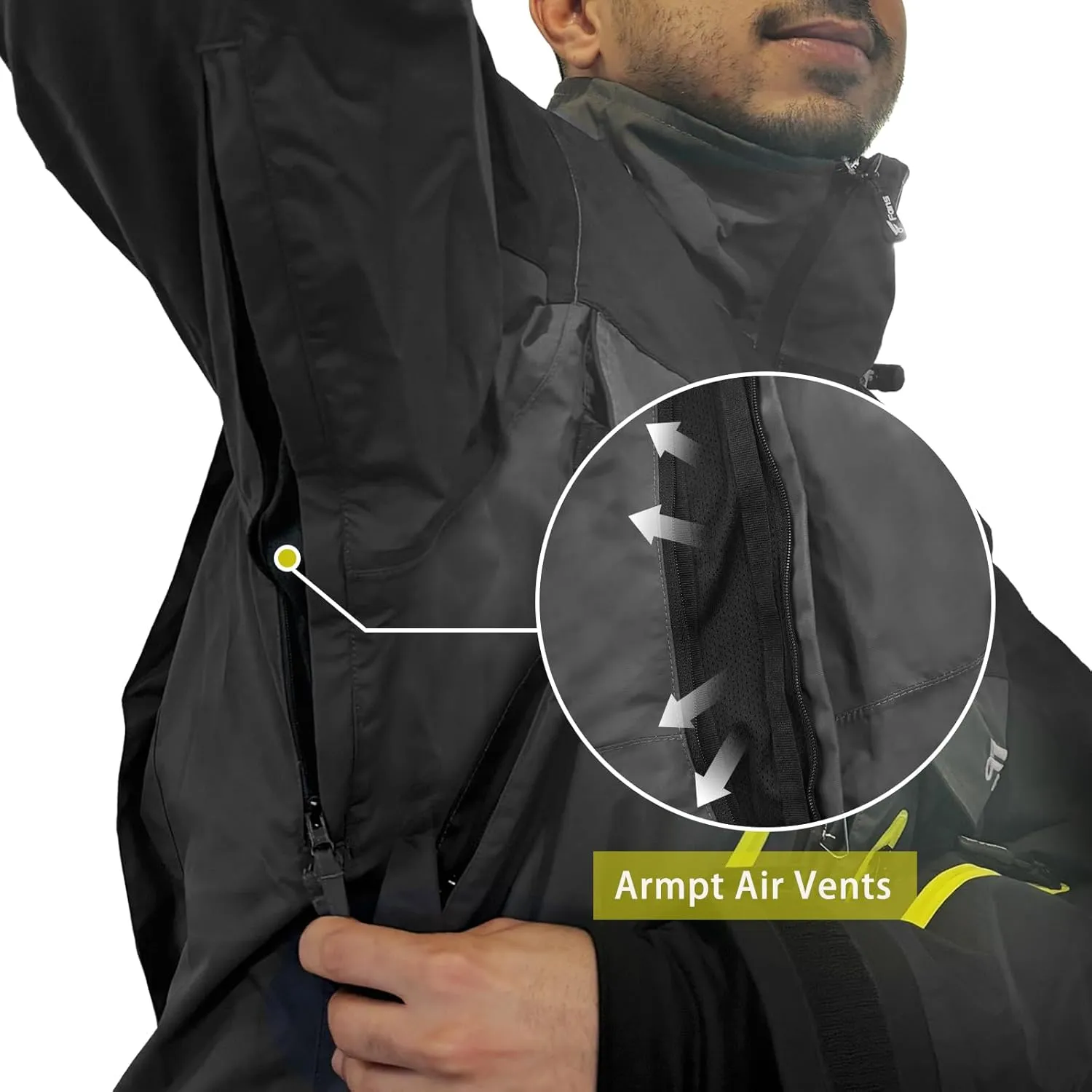 8 Fans Fishing Wading Jackets Breathable Waterproof Fishing Rain Jackets for Men&Women