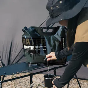 8L Folding Camping Water Bag with Faucet Tap
