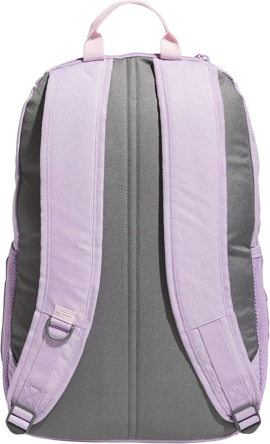 adidas Boys' Midway Backpack (28L) Durable Student Athletic Gym Laptop Book Bag Girls, Powder Plum Purple/Clear Pink/Semi Flash Aqua Blue, One Size