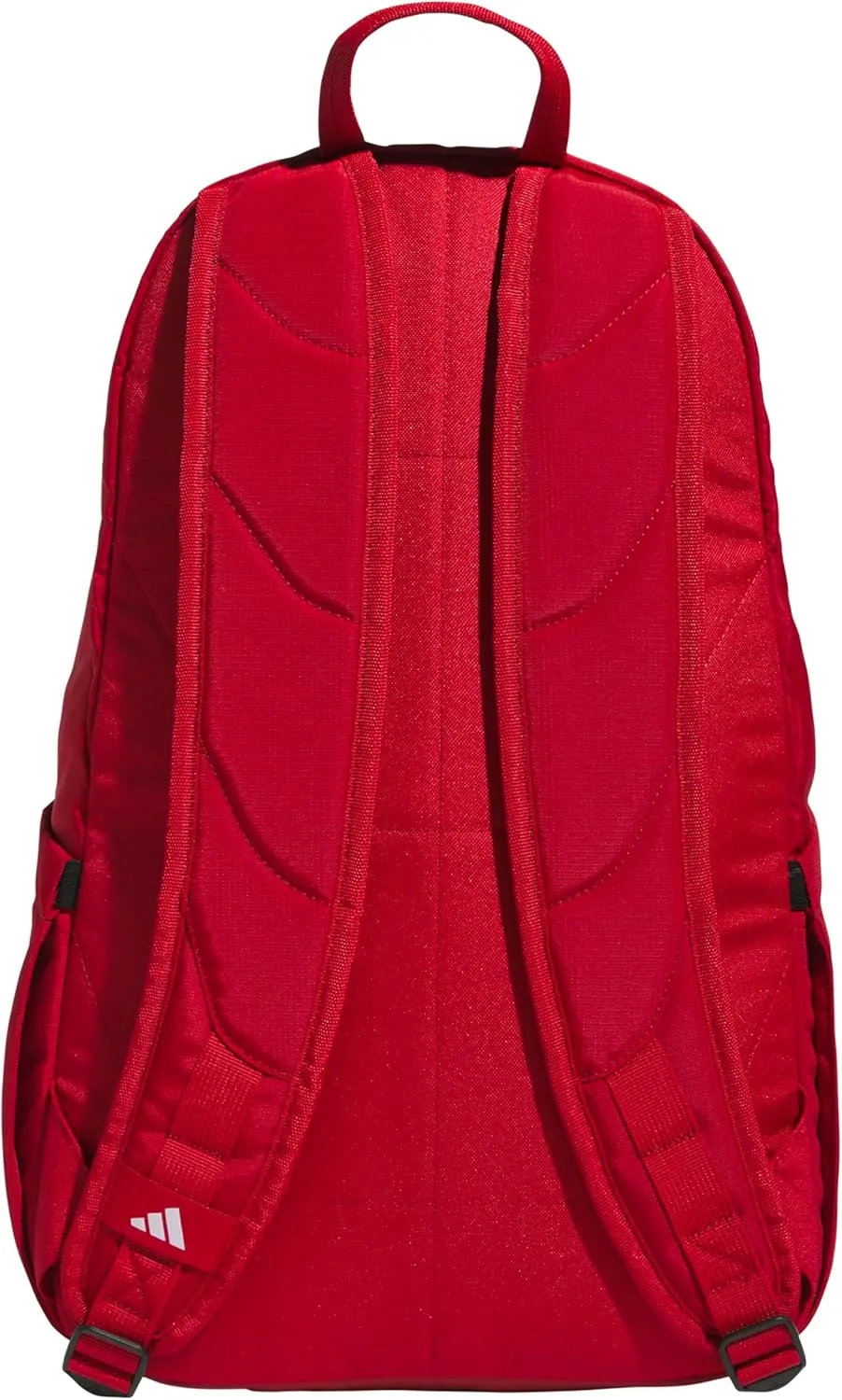 adidas Defender 5 Team Sports Backpack (33L) Durable Large Athletic Gym Laptop Travel Bag, Power Red/White, One Size