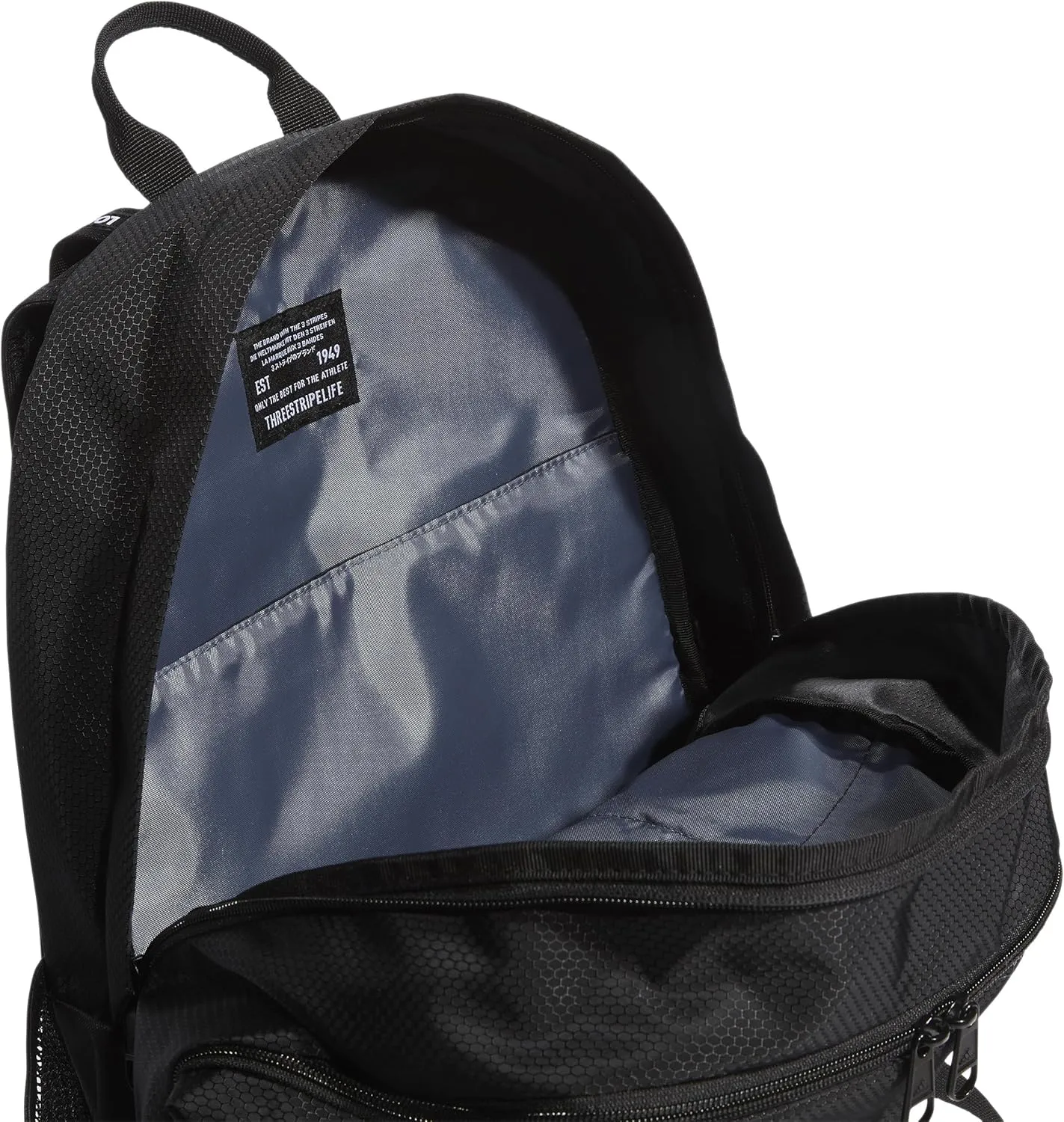 adidas Excel Backpack, Black/White, One Size