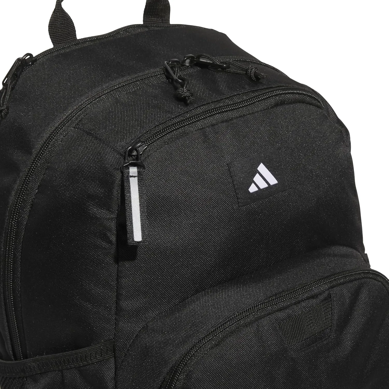 adidas Midway Small Backpack for Women and Men, Durable Laptop Bag, Black/White, One Size