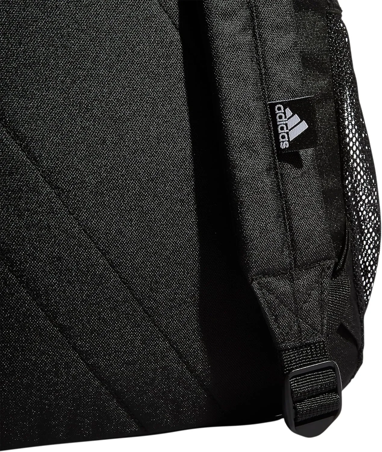 adidas Ready Small Backpack for Women and Men, Durable Laptop Bag for Work, Black/White, One Size
