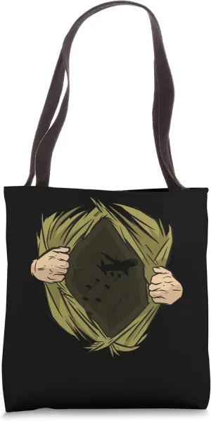 Airborne Paratrooper Tote Bag