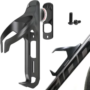 Airtag Bike Mount Hidden on Water Bottle Holder, MTB Road Bike GPS Tracker Anti-Theft, Waterproof Airtag Holder & Water Bottle Cage for All Bicycle, Stealth Conceal Durable Plastic Drink Cup Bracket