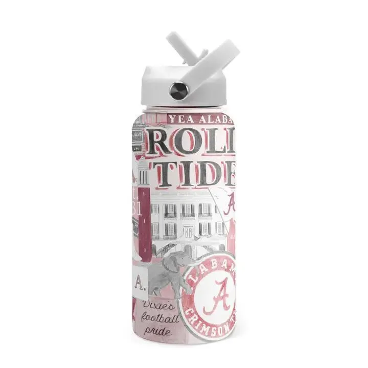 Alabama Insulated Water Bottle