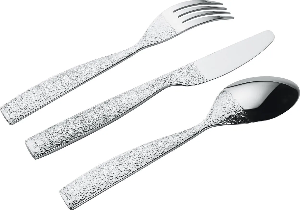 Alessi Dressed 5 Piece Place Setting by Marcel Wanders, Stainless Steel