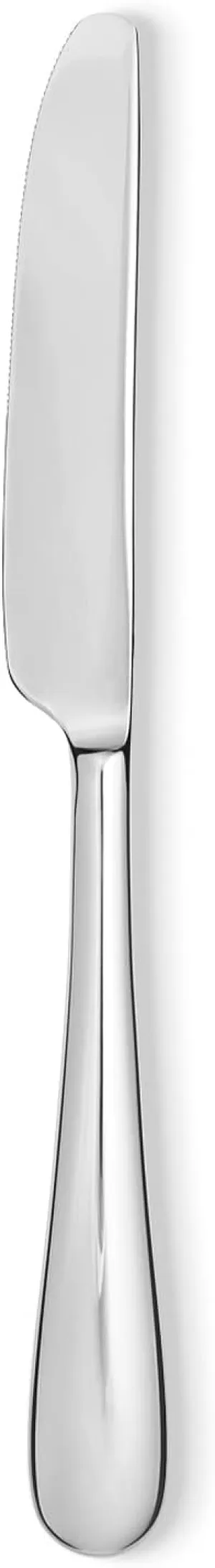Alessi "Nuovo Milano" 9-Inch Table Knife Monoblock, Set of 6,White
