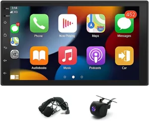 Android 13 Car Stereo Radio for Nissan Qashqai 2007-2011, 7 inch Touch Screen Stereo NP300 Pathfinder Frontier X-Trail 2001-2011 Wireless Car Play Android Auto Bluetooth WiFi GPS Navigation Head Unit