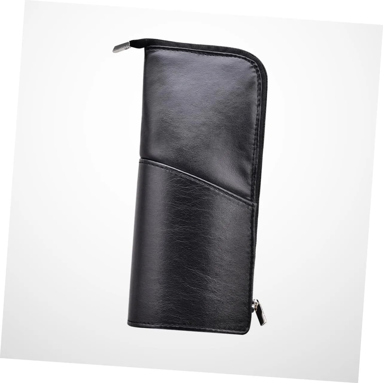 Angoily 2pcs Makeup Bag for Travel Woman Makeup Bag Cosmetic Brush Pouch Makeup Brush Purse Portable, Blackx3pcs, Mx3pcs
