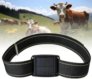 Animal Tracker, Solar GPS Locator Device for Cattle, Sheep and Horses, Real-time Positioning/Waterproof