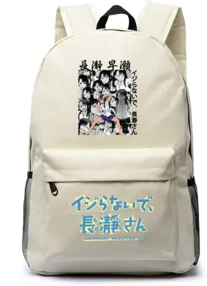 Anime Don't Toy With Me Miss Nagatoro Ijiranaide Nagatoro San Backpack Cosplay Backpack (1)