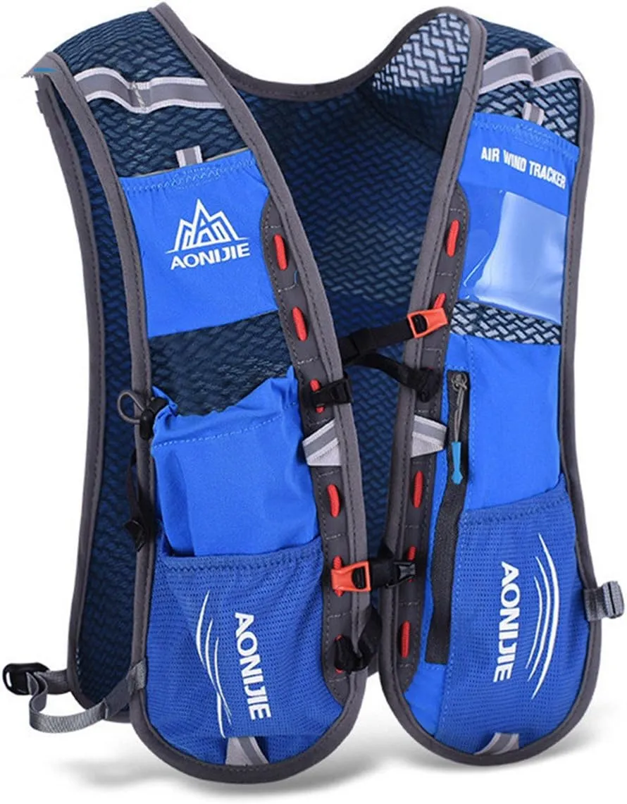 AONIJIE 5L Outdoor Sport Multifunctional Camping Backpack Cycling Running Climbing Hiking Hydration Vest Pack