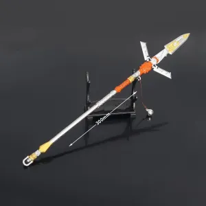 APEX Valkyrie Heirloom Spear Suzaku Action Figures Toys Game Collection Gift Party Supplies Desk Decoration Fidget Toy Gift (Valkyrie Spear Silver)