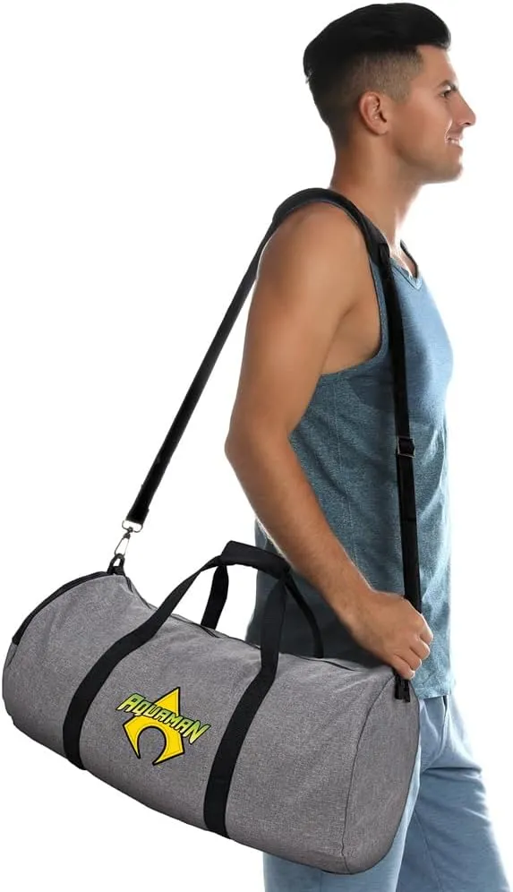 Aquaman Logo Lightweight Duffel Bag for Sports and Gym Packable for Travel