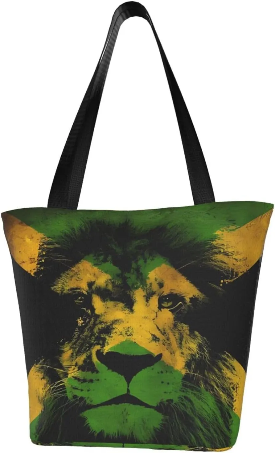 Army Camo Tote Bag For Women Lightweight Shoulder Bags Shopping Handbags With Zipper