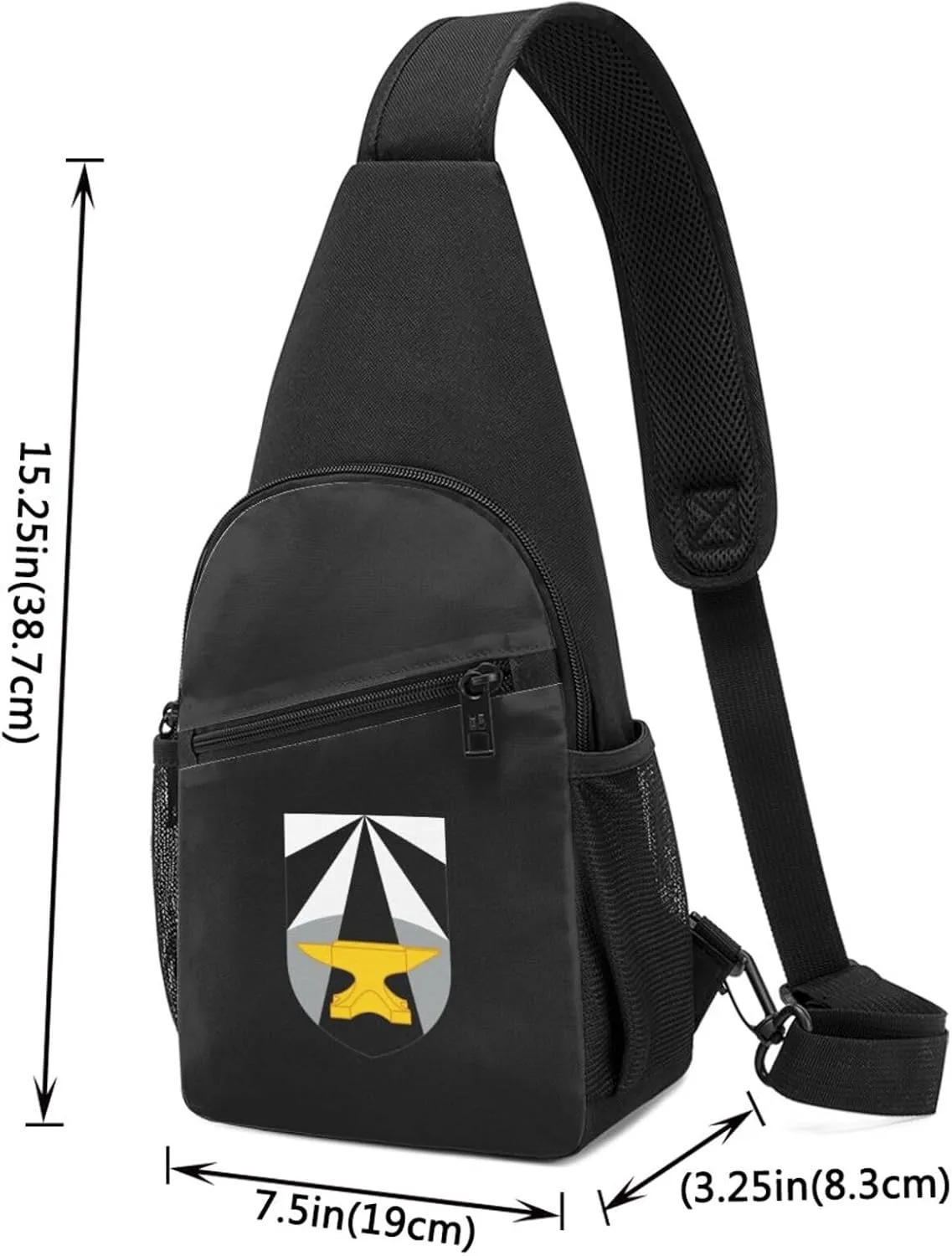 Army Futures Command Ssi Unisex Chest Bag Lightweight Crossbody Shoulder Bag Travel Pocket