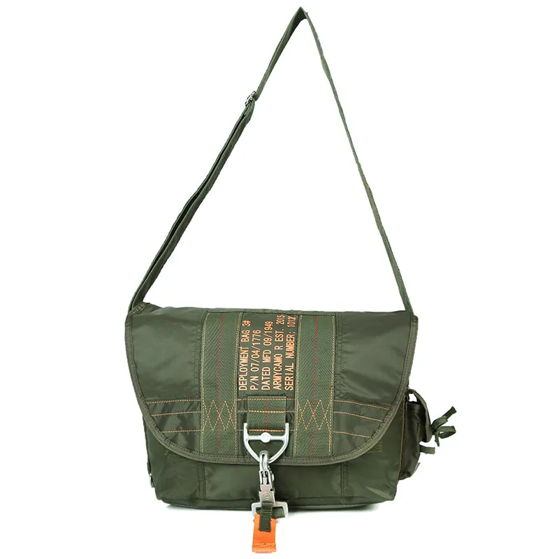 ARMYCAMO | Wolfwarriorx | L&Q army  Parachute Style Messenger Shoulder Bag