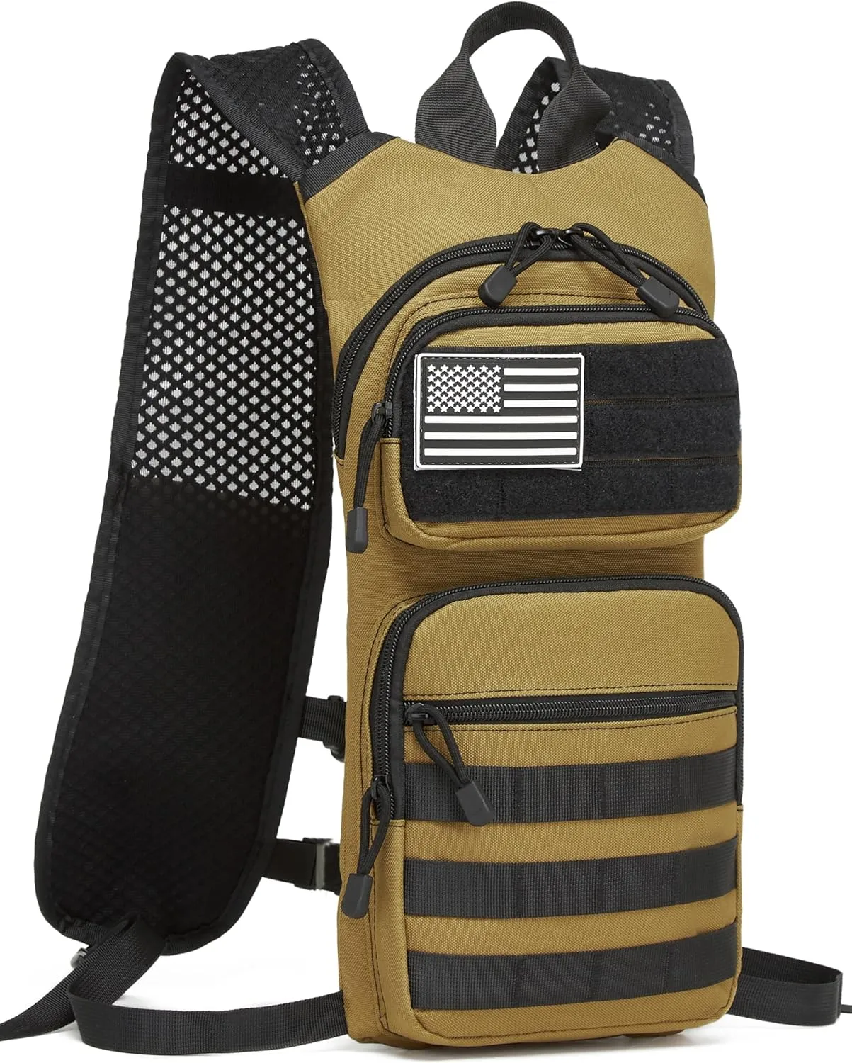 ATBP Running Hydration Vest Pack Thermal Insulation 3L TPU Water Bladder Tactical Backpack Bag for Cycling Hiking Daypack Men & Women