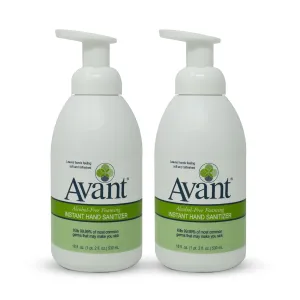 Avant® Alcohol-Free Foaming Hand Sanitizer, 18 oz Bottle 2-Pack bulk