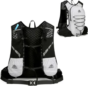 Azarxis Hiking Hydration Pack Running Backpack Lightweight Daypack Vest with 5L 18L Water Bladder for Women Men Marathon Cycling Biking Trail Race Jogging Rave