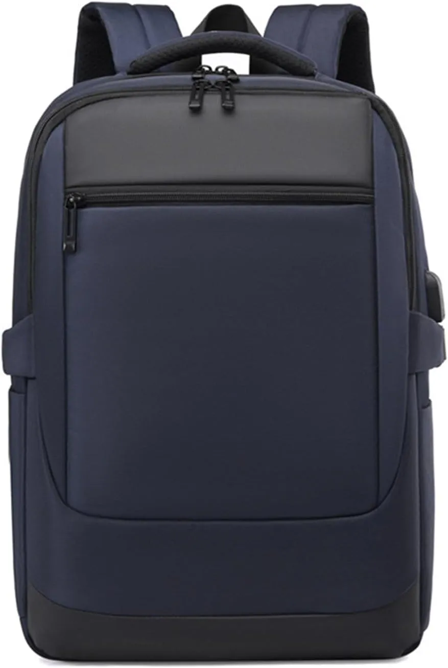 Backpack, Travel Backpack, Water-Repellent Material, Multi-Function, Suitable for Business Travel, Same Style for Men and Women(Dark Blue)