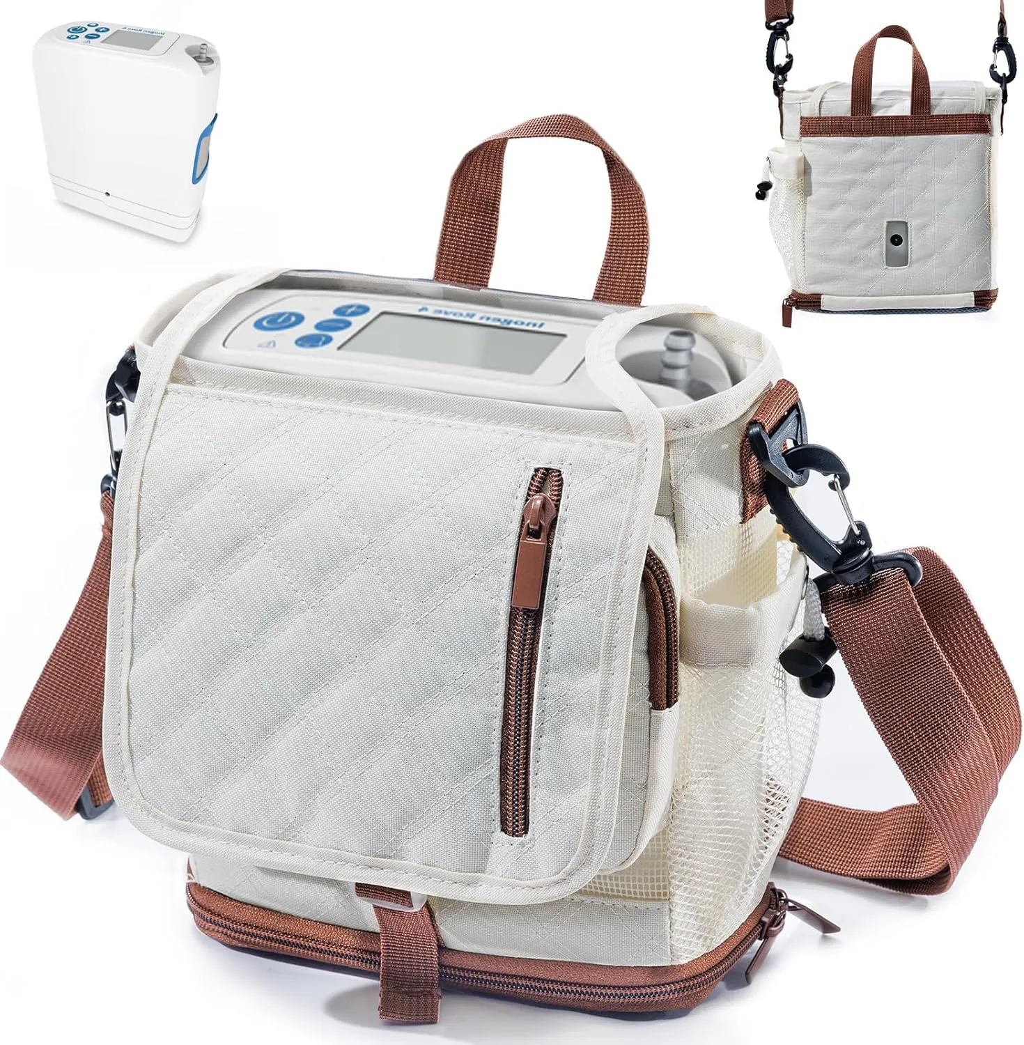 BAGSFY Lightweight Carry Shoulder Bag for Inogen One G5 and Rove 6 Tote, Portable Oxygen Concentrator Carrying Case for Inogen One G5 Accessories and Battery.