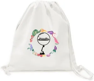 Balloon Ferry Transport Vehicle Canvas Fabric Vegetable Fruit Folding Cinch Bag