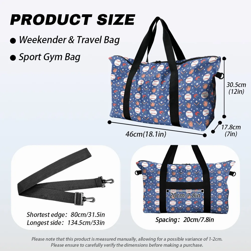 Baseball Fan Lightweight luggage