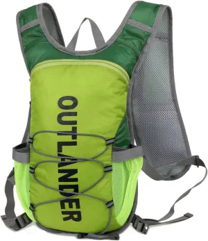Bathable Hydration Backpack Nylon flective Water Bladder Backpack for Cycling Running