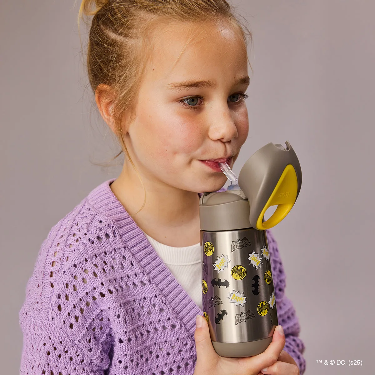 Batman by b.box - 350mL Insulated Drink Bottle