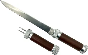 BATTLBOX Lord & Field Fortel Fisherman Knife Atroposknife - Convertible 4” - 7.5" Stainless Steel Blade - Fishing Fillet Knife