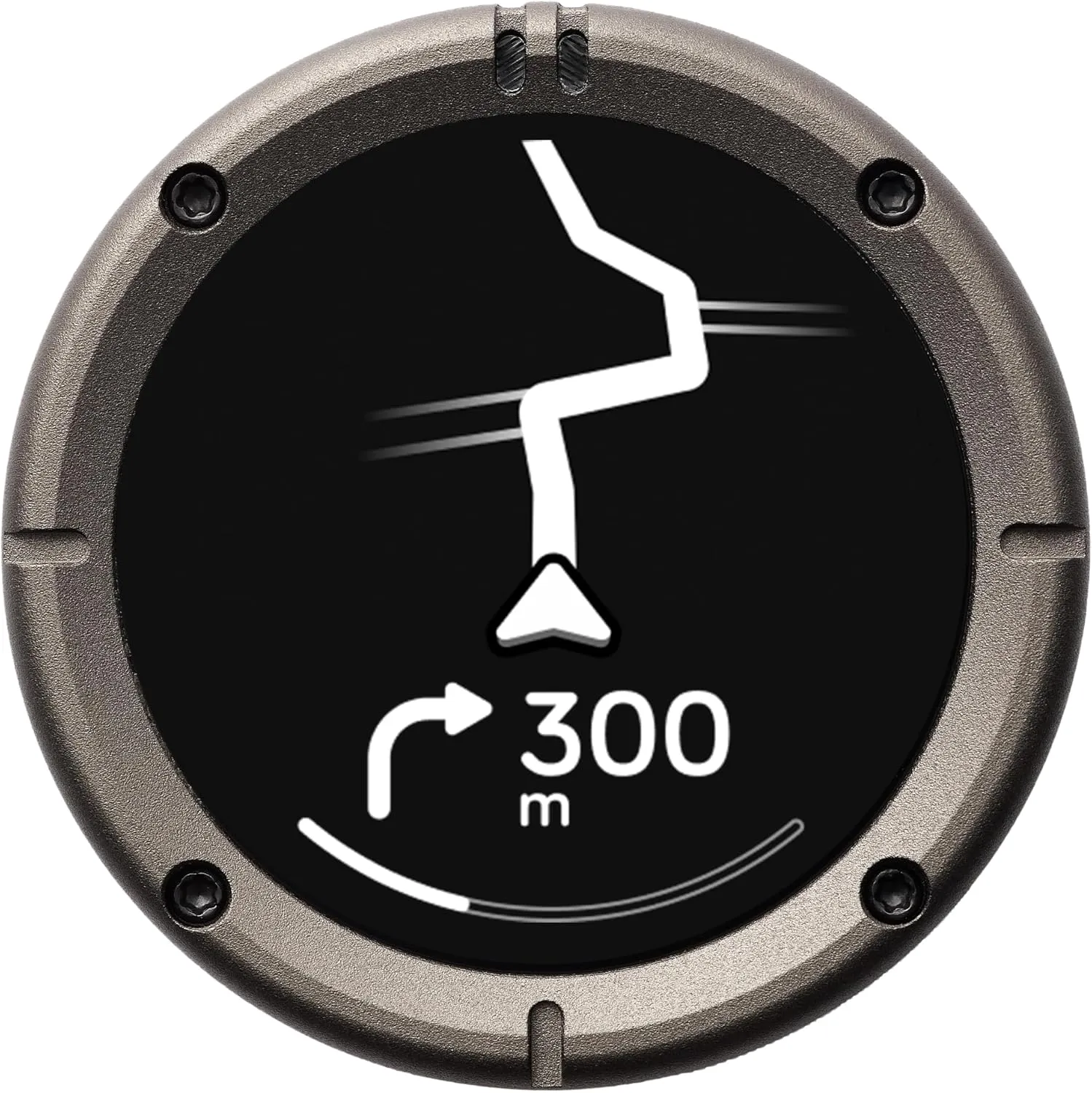 Beeline Moto II - Next Gen Motorcycle GPS Tracker | Compact Design, Waterproof Build, Simple Display & 14-Hour Battery |Glove Friendly Motorcycle Sat Nav Perfect for Adventure & Daily Commutes (Metal)