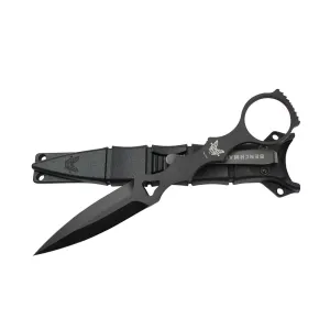 Benchmade 176 SOCP Black Dagger Black Sheath