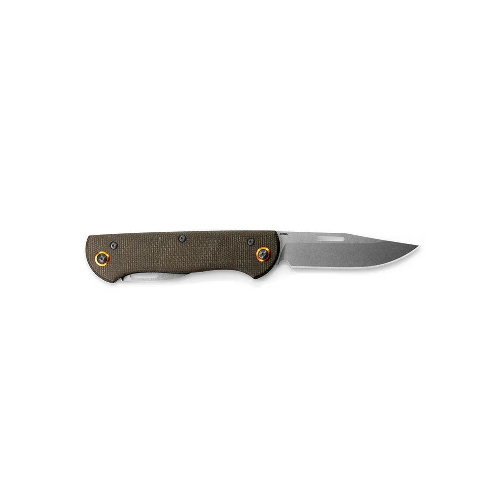 Benchmade Weekender Folding Knife OD Micarta